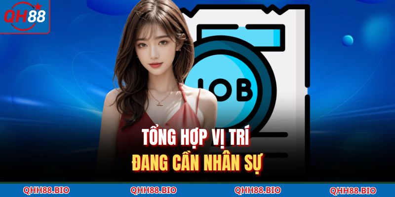 Tổng hợp vị trí đang cần nhân sự